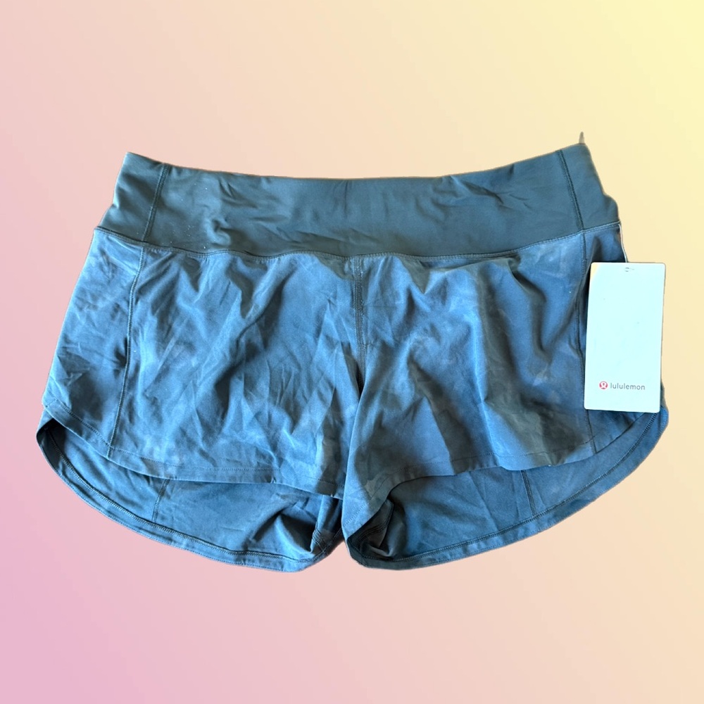 NEW Lululemon Speed Up Mid-Rise Lined Short 4" NWT Size 12